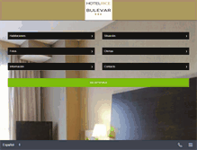 Tablet Screenshot of hotelbulevarburgos.com